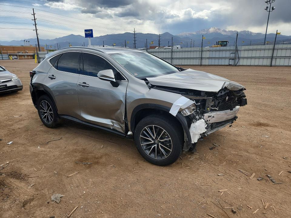 2022 Lexus VIN JTJGGCEZ8N5002010 COPART salvage auction — FRONT END, Co - Salvage Title, sold $8,200 on 2026-07-13 (photo 4)
