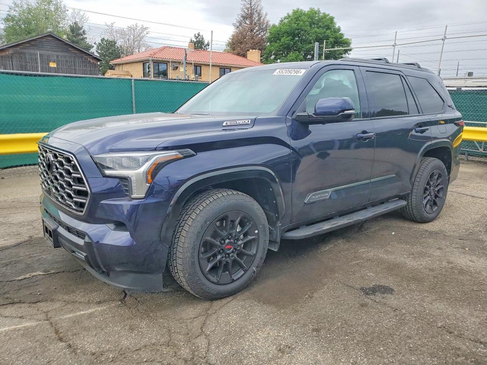 2026 Toyota Sequoia VIN 7SVAAABA9TX076329 COPART salvage auction — SIDE, Co - Public - Salvage Title, sold $34,750 on 2026-07-23 (photo 1)