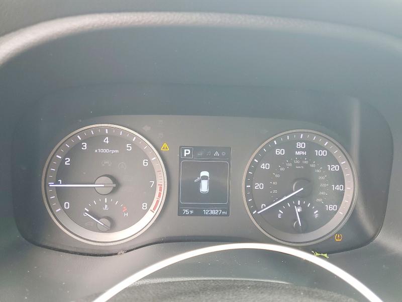 2017 Hyundai Tucson VIN KM8J3CA24HU329457 COPART salvage auction — SIDE, Nj - Cert Of Title-Salvage, sold $3,150 on 2026-07-16 (photo 9)