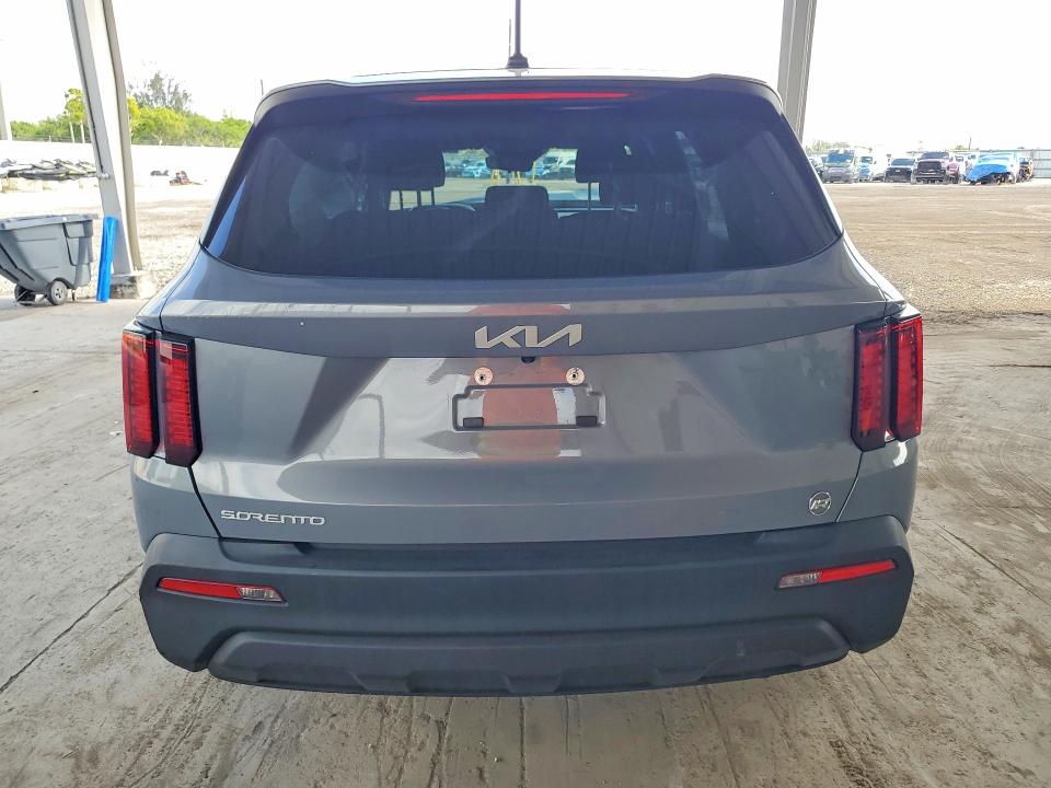 2023 Kia Sorento VIN 5XYRG4LC3PG202934 COPART salvage auction — FRONT END, Fl - Certificate Of Destruction, sold $15 on 2026-07-29 (photo 6)