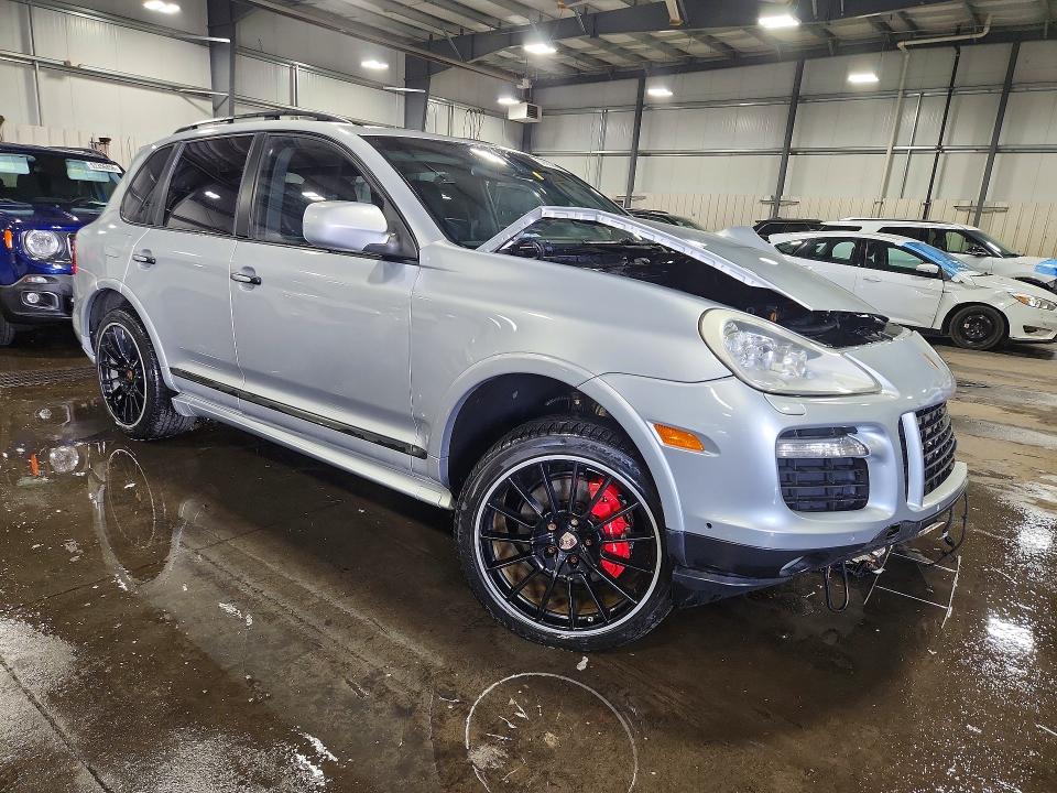 2009 Porsche Cayenne VIN WP1AD29P89LA62986 COPART salvage auction — FRONT END, Mn - Cert Of Title-Salvage, sold $650 on 2026-07-09 (photo 4)