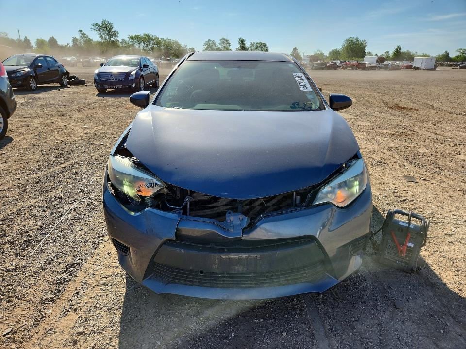 2014 Toyota Corolla VIN 5YFBURHE7EP055835 COPART salvage auction — FRONT END, Il - Salvage Certificate, sold $2,150 on 2026-07-07 (photo 5)