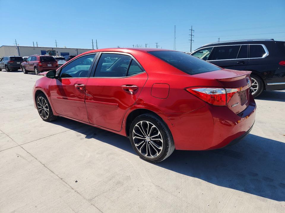 2016 Toyota Corolla VIN 5YFBURHE7GP467692 COPART salvage auction — FRONT END, Tx - Certificate Of Title, sold $175 on 2026-07-31 (photo 2)