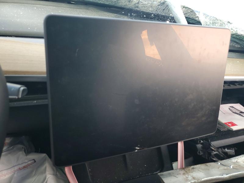 2022 Tesla VIN 5YJ3E1EC5NF112258 COPART salvage auction — FRONT END, Ca - Salvage Certificate, sold $2,150 on 2026-07-16 (photo 9)