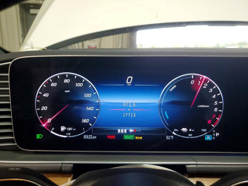 2025 Mercedes-benz Gle VIN 4JGFB4GB9SB319208 COPART salvage auction — FRONT END, Il - Salvage Certificate, sold $33,250 on 2026-07-30 (photo 9)