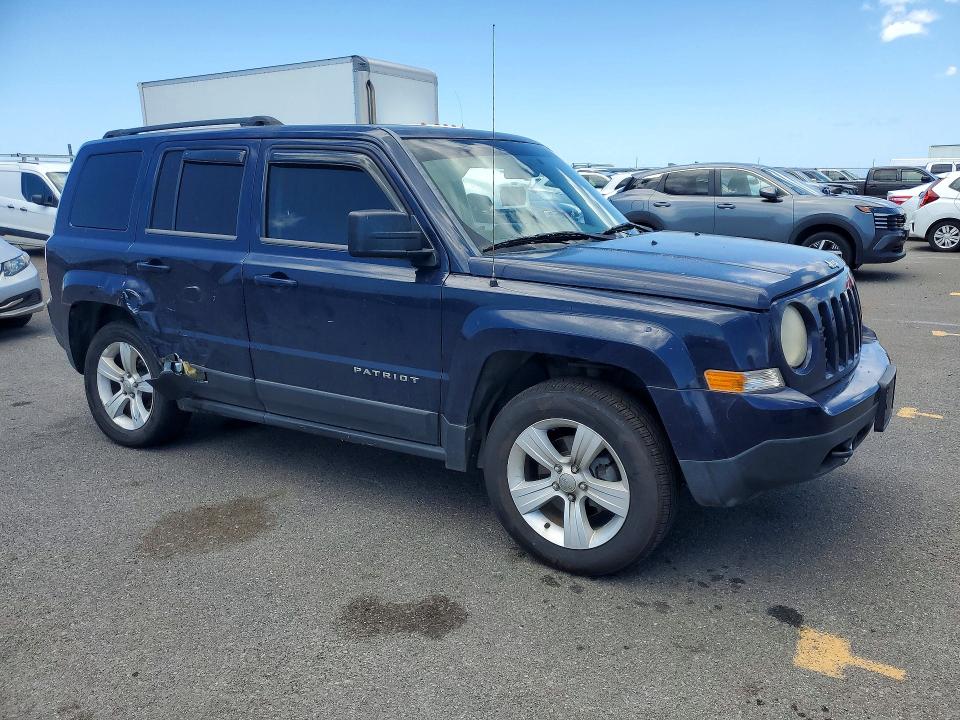 2014 Jeep Patriot VIN 1C4NJRBB9ED879147 COPART salvage auction — REAR END, Hi - Certificate Of Salvage, sold $2 on 2026-08-10 (photo 4)