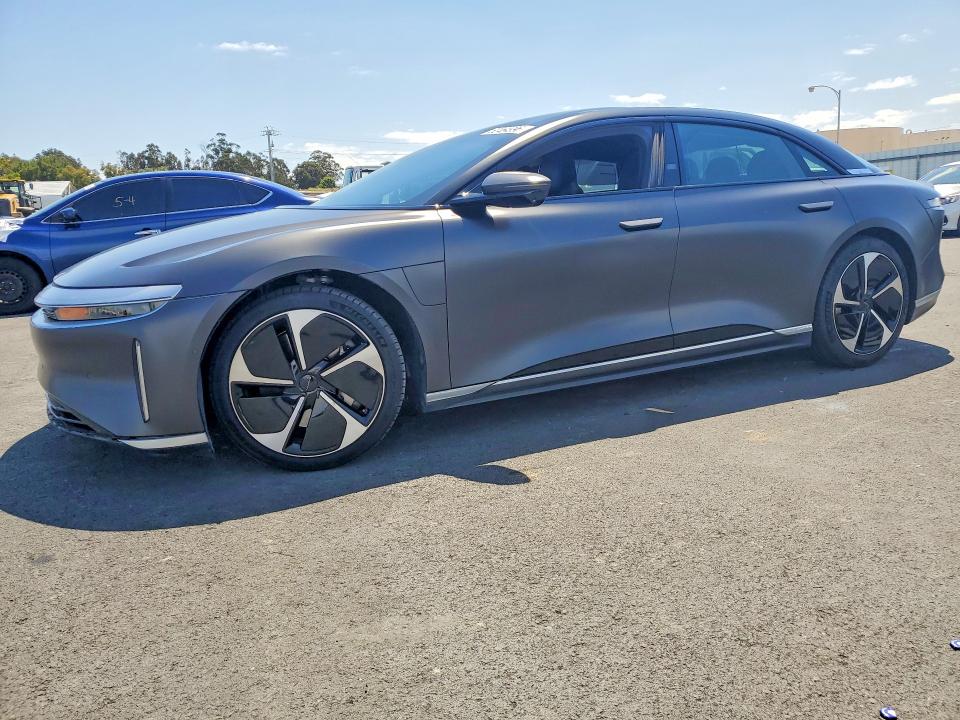 2023 Lucid Air VIN 50EA1TEA3PA002944 COPART salvage auction — FRONT END, CA - SALVAGE CERTIFICATE, sold $13,800 on 2026-07-13 (photo 1)