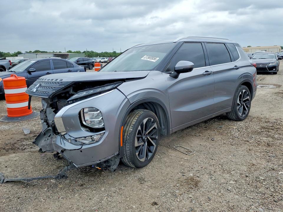 2022 Mitsubishi VIN JA4J3VA87NZ080620 COPART salvage auction — FRONT END, Tx - Salvage Vehicle Title, sold $5,600 on 2026-07-02 (photo 1)