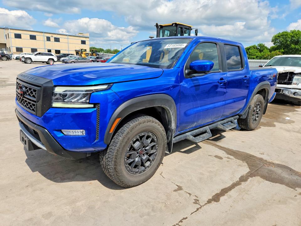 2024 Nissan Navara (frontier) VIN 1N6ED1EK8RN614026 COPART salvage auction — HAIL, Tx - Certificate Of Title, sold $2,200 on 2026-07-09 (photo 1)