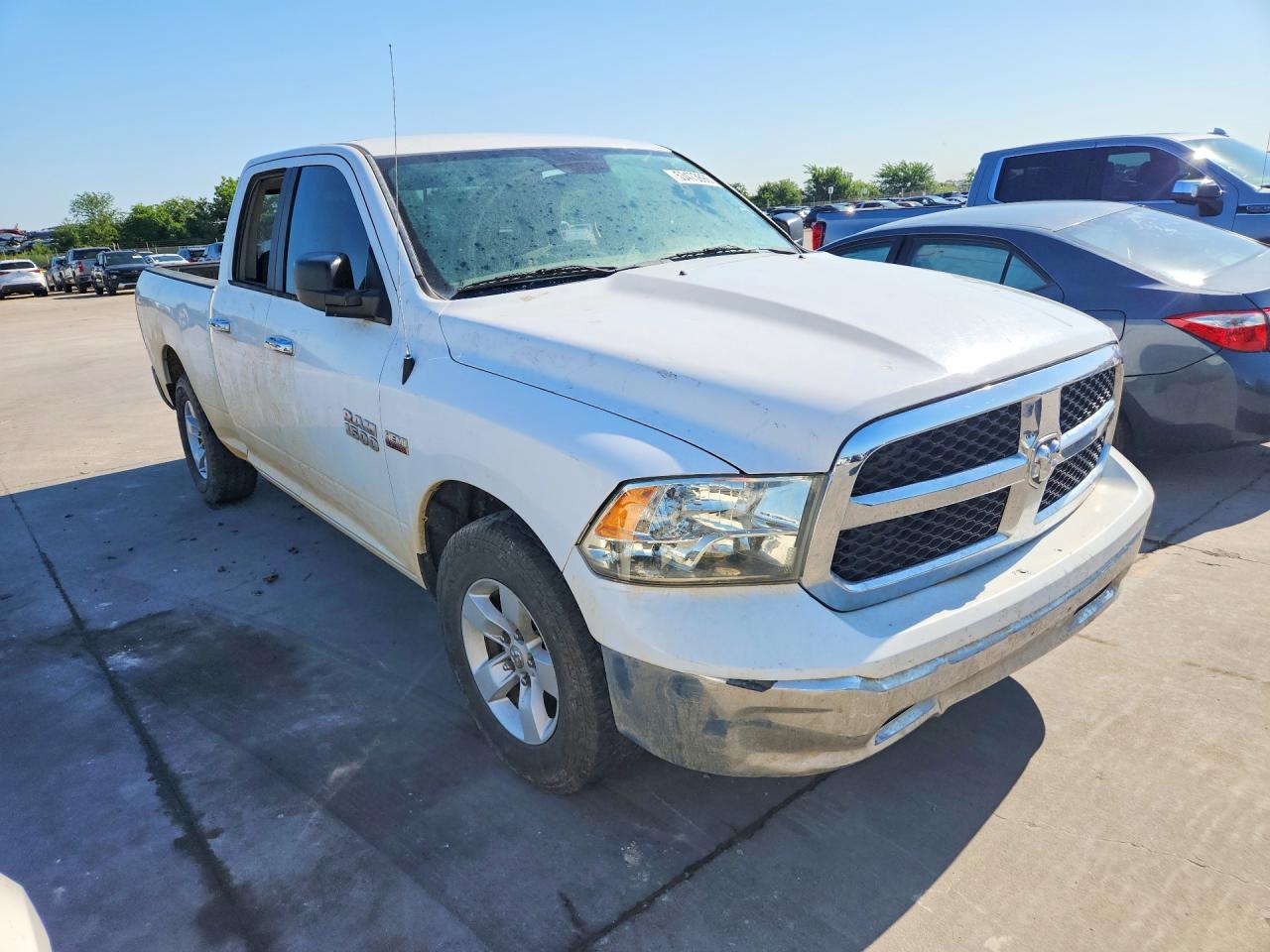 2018 Ram 1500 VIN 1C6RR6GT7JS169056 COPART salvage auction — Rear End, IN - CERTIFICATE OF TITLE (P), sold $2,450 on 2026-07-02 (photo 4)
