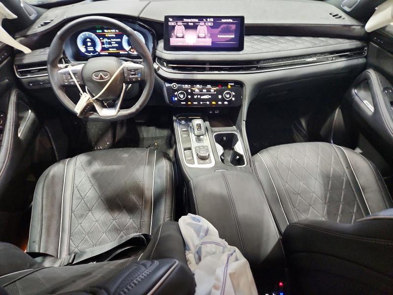 2025 Infiniti Qx60 VIN 5N1AL1HU0SC352503 COPART salvage auction — FRONT END, La - Cert Of Title-Salvage, sold $12,300 on 2026-07-17 (photo 8)