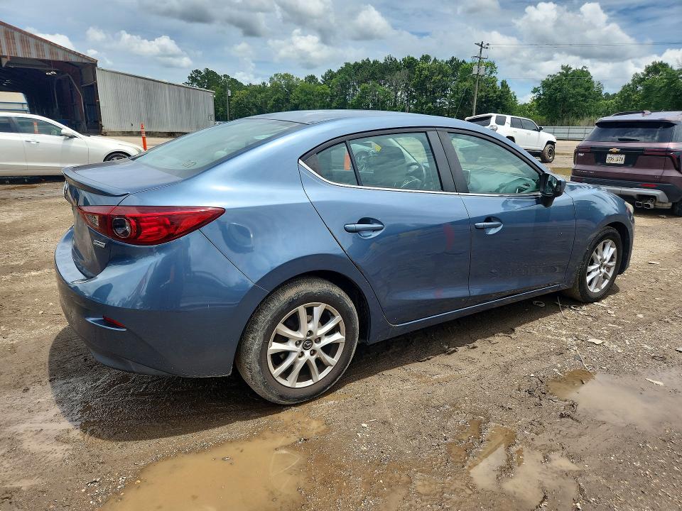 2015 Mazda 3 VIN 3MZBM1V78FM207571 COPART salvage auction — WATER/FLOOD, Tx - Salvage Title-Flood Damage, sold $1,750 on 2026-07-02 (photo 3)