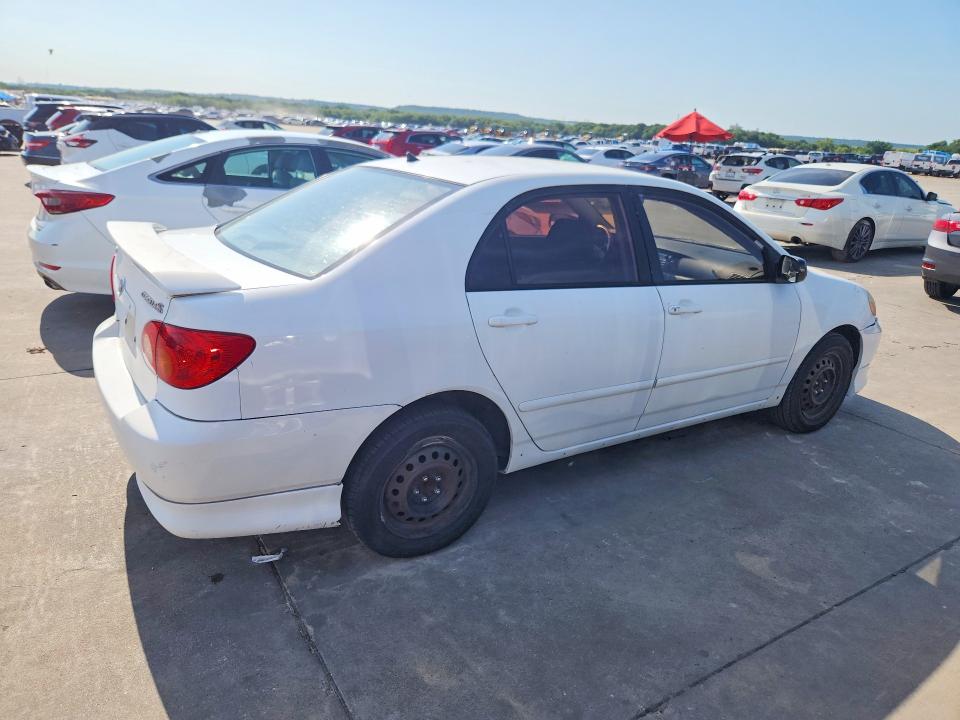 2004 Toyota Corolla VIN 1NXBR32E54Z239708 COPART salvage auction — REAR END, TX - SALVAGE VEHICLE TITLE (P), sold $1,250 on 2026-07-09 (photo 3)