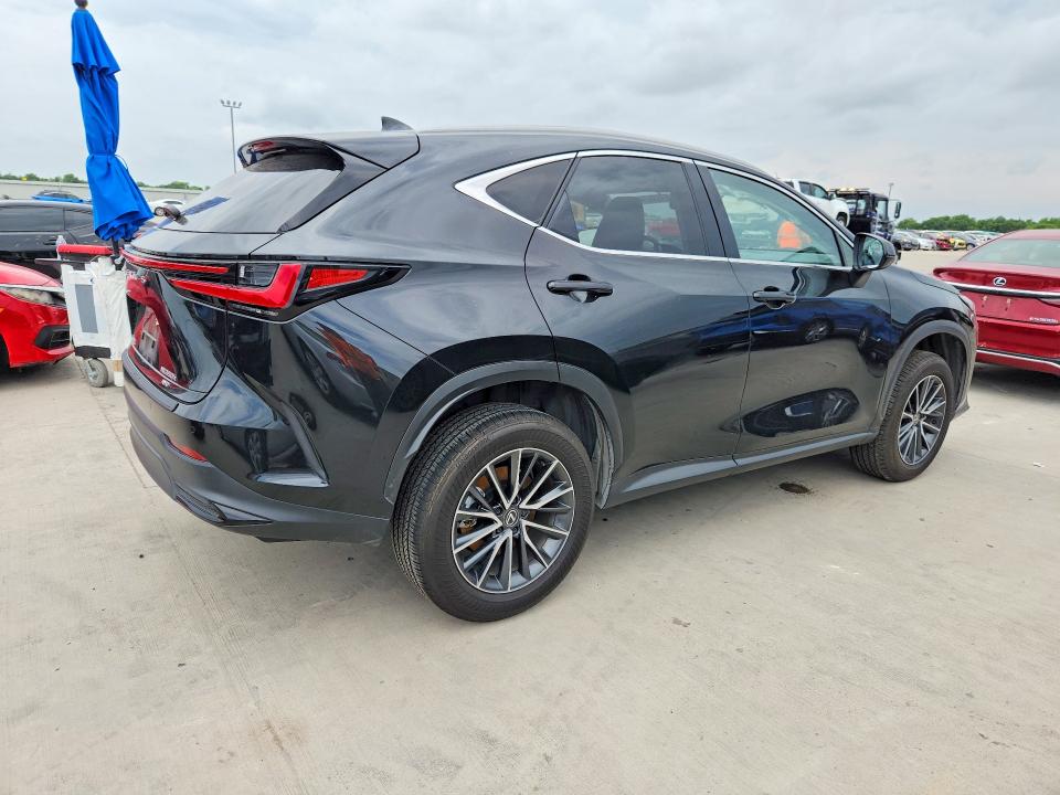2025 Lexus Nx VIN JTJGKCEZXS5024634 COPART salvage auction — SIDE, Tx - Salvage Vehicle Title, sold $25,500 on 2026-07-09 (photo 3)