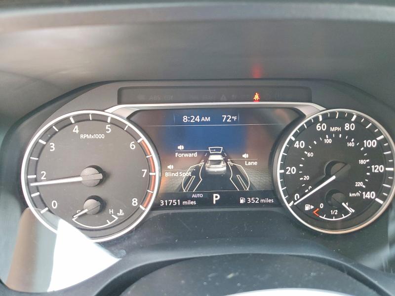2023 Nissan Rogue VIN 5N1BT3BB7PC741945 COPART salvage auction — HAIL, Ia - Cert Of Title-Salvage Title, sold $80 on 2026-07-29 (photo 9)