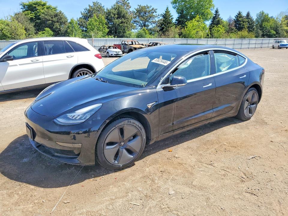 2019 Tesla Model 3 VIN 5YJ3E1EA1KF395364 COPART salvage auction — SIDE, IL - SALVAGE CERTIFICATE, sold $775 on 2026-07-28 (photo 1)