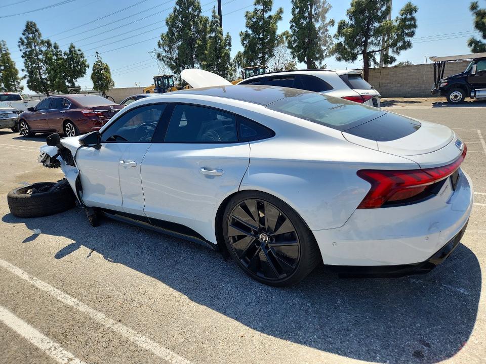 2022 Audi VIN WAUEJBFW2N7004895 COPART salvage auction — FRONT END, Ca - Salvage Certificate, sold $9,700 on 2026-07-28 (photo 2)