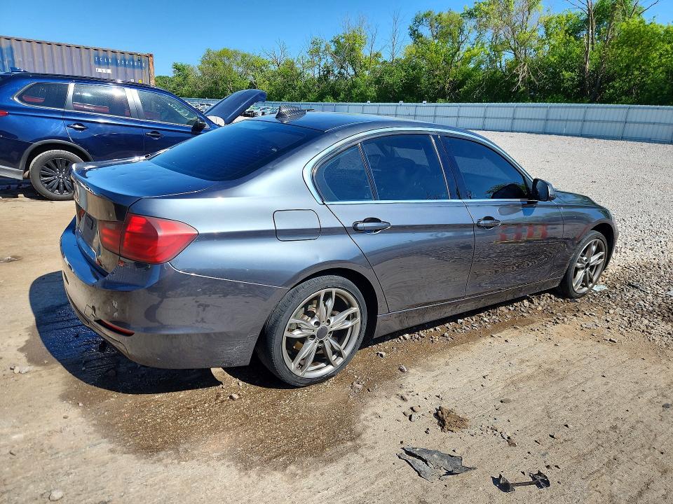 2015 BMW 3er VIN WBA3A5C53FF610248 COPART salvage auction — HAIL, Wi - Certificate Of Title, sold $3,350 on 2026-08-17 (photo 3)