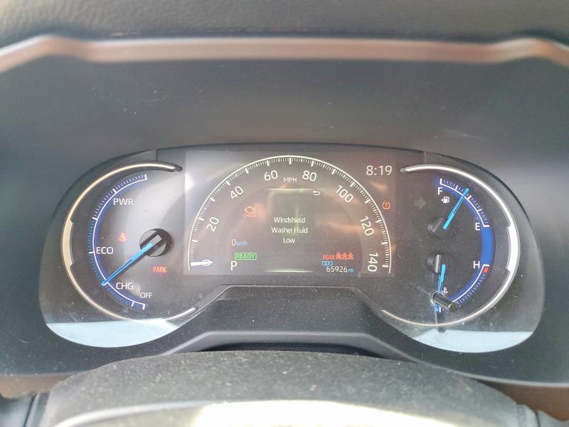 2024 Toyota Rav4 hybrid VIN 2T3LWRFV2RW222390 COPART salvage auction — REAR END, Tx - Certificate Of Title, sold $10,100 on 2026-07-02 (photo 9)