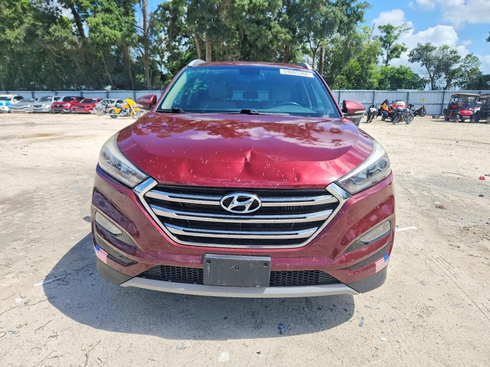 2018 Hyundai Tucson VIN KM8J3CA21JU645811 COPART salvage auction — REAR END, Fl - Cert Of Title Slvg Rebuildable, sold $3,900 on 2026-07-14 (photo 5)