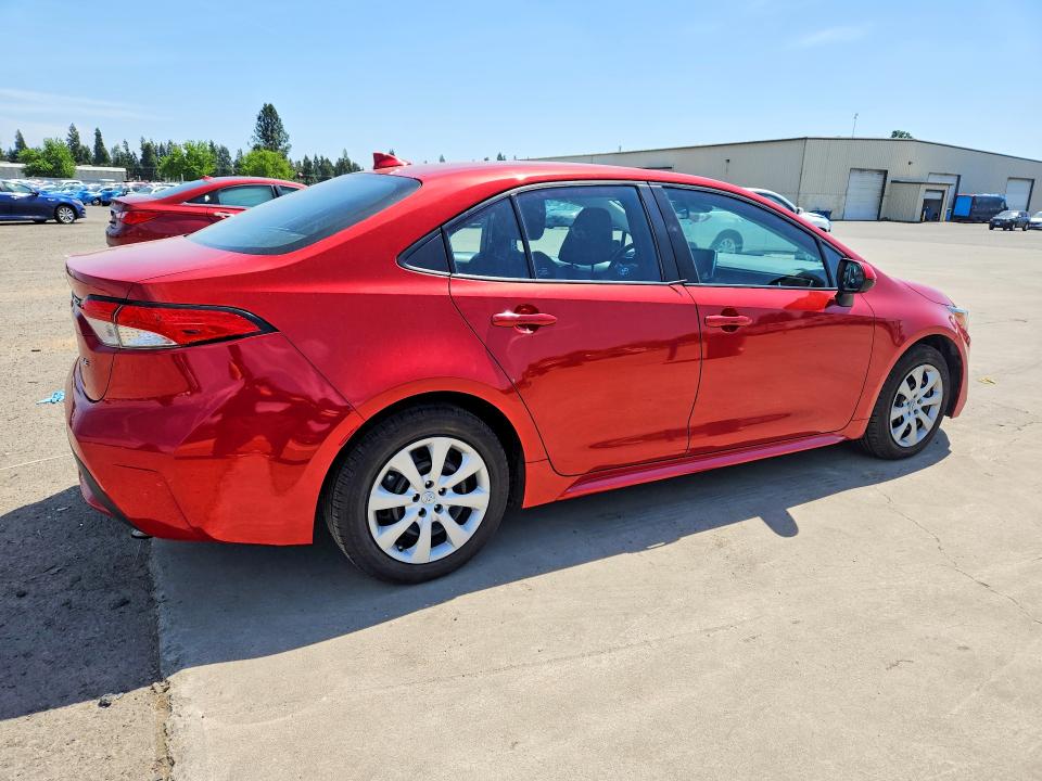 2020 Toyota Corolla VIN 5YFEPRAE5LP139051 COPART salvage auction — FRONT END, Or - Salvage Title Certificate, sold $150 on 2026-07-27 (photo 3)