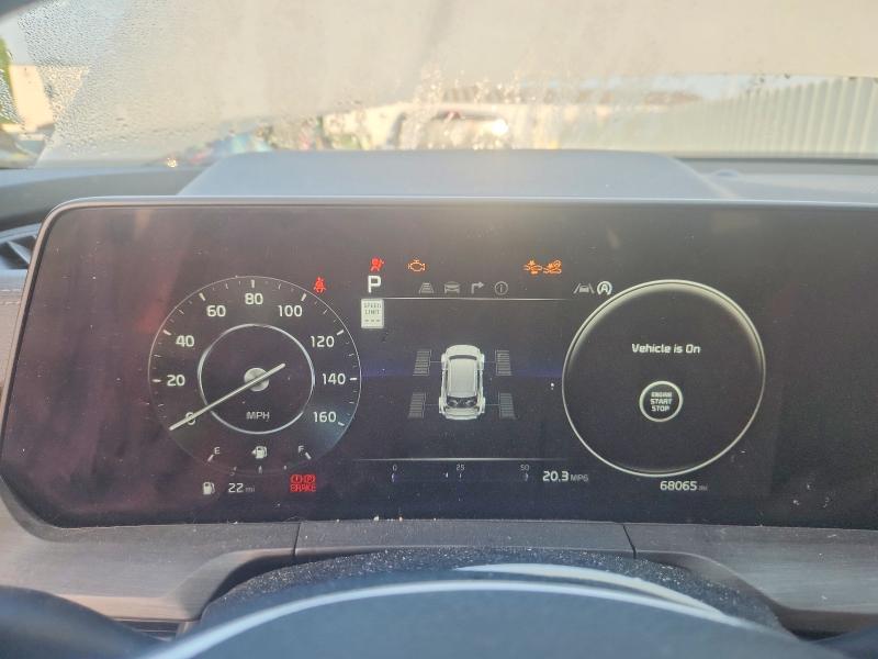 2023 Kia Telluride VIN 5XYP5DGC4PG353000 COPART salvage auction — FRONT END, Oh - Cert Of Title-Salvage, sold $9,600 on 2026-07-24 (photo 9)