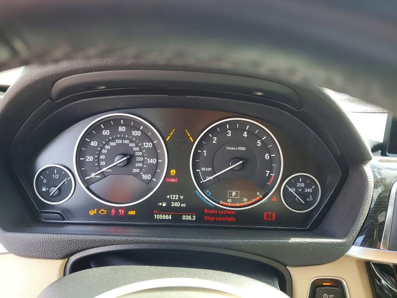 2018 BMW 3er VIN WBA8B7G50JNU95454 COPART salvage auction — FRONT END, NC - SALVAGE CERTIFICATE OF TITLE, sold $1,650 on 2026-07-30 (photo 9)