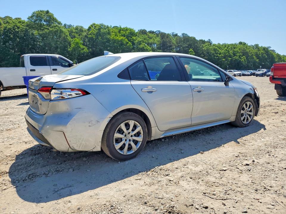 2021 Toyota Corolla VIN 5YFEPMAE3MP180346 COPART salvage auction — REAR END, GA - CERT OF TITLE-SALVAGE, sold $3,950 on 2026-07-24 (photo 3)