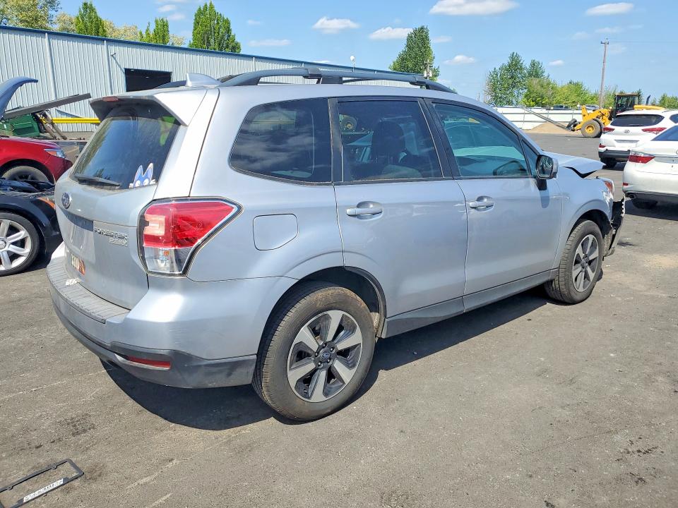 2017 Subaru Forester VIN JF2SJAEC0HH587796 COPART salvage auction — FRONT END, Or - Salvage Title Certificate, sold $1,000 on 2026-07-27 (photo 3)