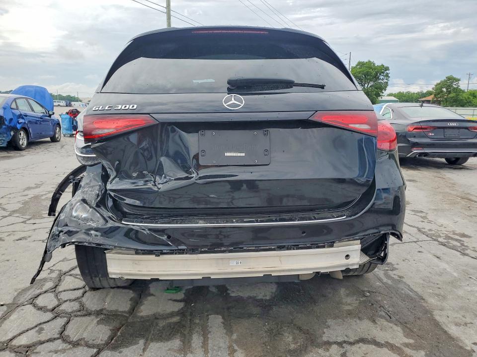 2024 Mercedes-benz Glc VIN W1NKM4GB2RF229326 COPART salvage auction — REAR END, Tn - Salvage Certificate, sold $13,000 on 2026-07-06 (photo 6)