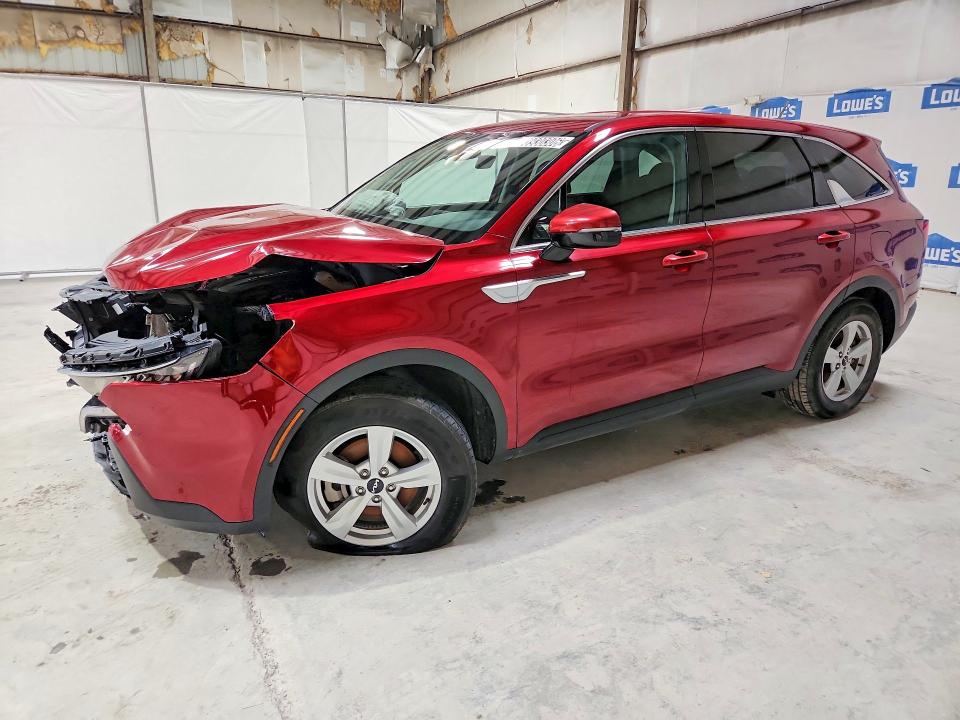 2023 Kia Sorento VIN 5XYRG4LCXPG204860 COPART salvage auction — FRONT END, Tn - Salvage Certificate, sold $3,750 on 2026-07-20 (photo 1)
