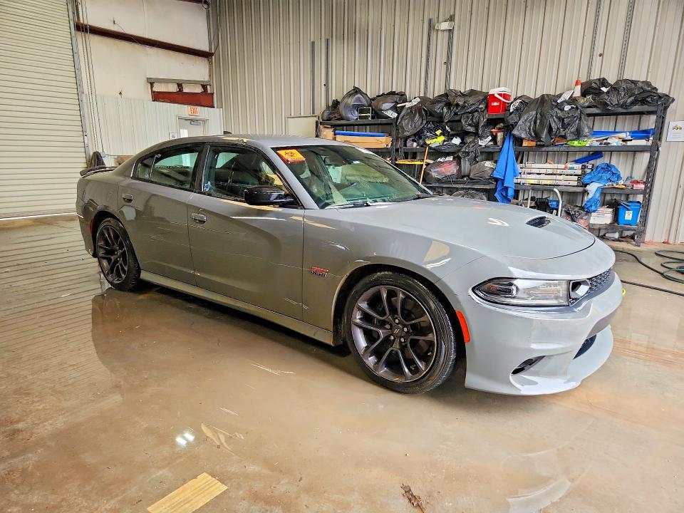 2023 Dodge Charger VIN 2C3CDXGJ0PH672241 COPART salvage auction — SIDE, Ok - Cert Of Title-Repossession, sold $30,000 on 2026-07-30 (photo 4)