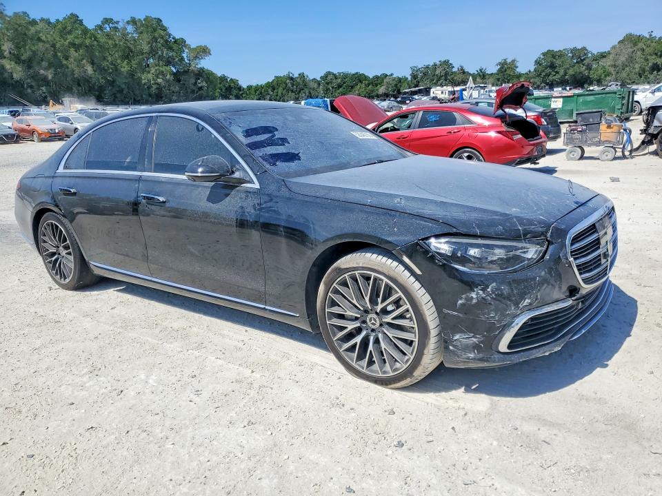 2022 Mercedes-benz S-klasse VIN W1K6G7GB2NA088112 COPART salvage auction — FRONT END, FL - CERT OF TITLE SLVG REBUILDABLE, sold $24,700 on 2026-07-28 (photo 4)