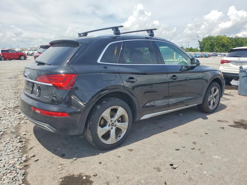 2021 Audi Q5 VIN WA1BAAFY1M2102131 COPART salvage auction — FRONT END, Salvage Title, sold $15 on 2026-07-27 (photo 3)