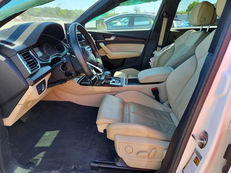 2022 Audi Q5 VIN WA14AAFY8N2073723 COPART salvage auction — MECHANICAL, Nj - Cert Of Title-Salvage, sold $12,500 on 2026-07-15 (photo 7)