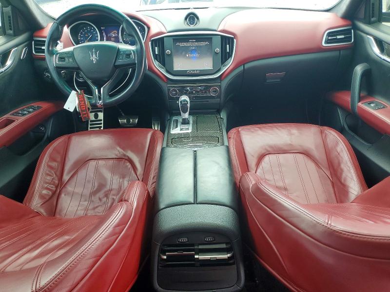 2015 Maserati Ghibli VIN ZAM57RTA2F1131746 COPART salvage auction — FRONT END, Fl - Cert Of Title Slvg Rebuildable, sold $3,500 on 2026-07-02 (photo 8)