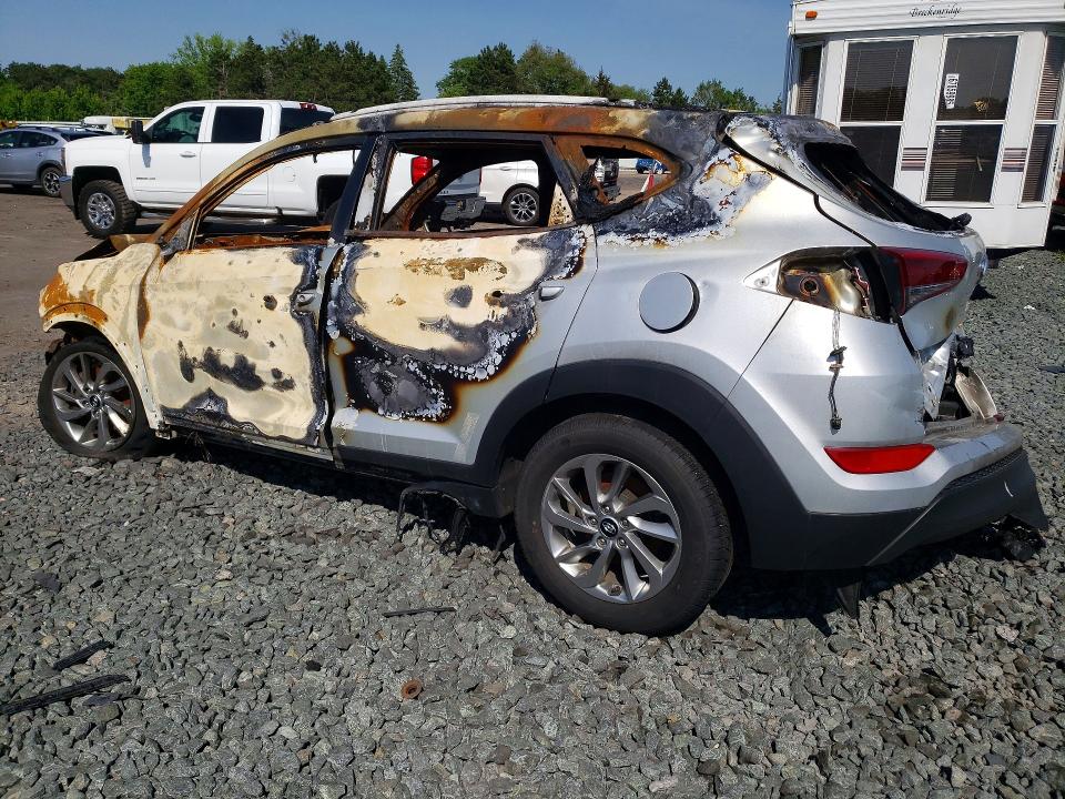 2018 Hyundai Tucson VIN KM8J3CA43JU766972 COPART salvage auction — BURN, Mn - Parts Vehicle Bill Of Sale, sold $250 on 2026-07-30 (photo 2)