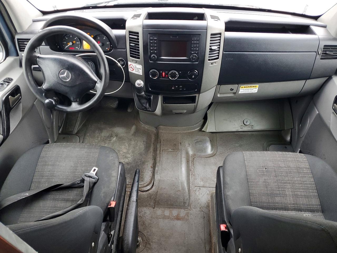 2018 Mercedes Benz Sprinter 2500 VIN WD3PE7CD5JP644328 COPART salvage auction — Front End, OK - CERTIFICATE OF TITLE-JUNKED, sold $4,500 on 2026-07-01 (photo 8)