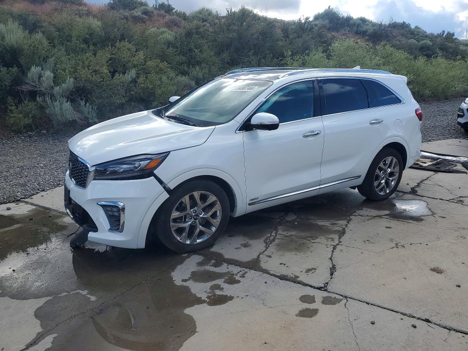2019 Kia Sorento VIN 5XYPKDA50KG470116 COPART salvage auction — FRONT END, Nv - Salvage Title, sold $2,400 on 2026-07-09 (photo 1)