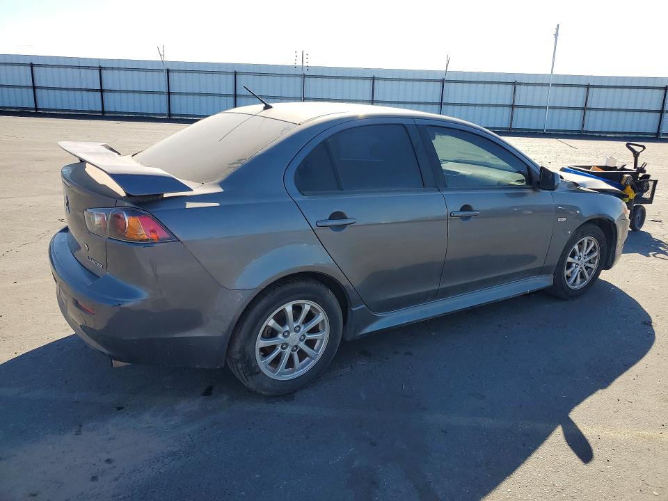 2011 Mitsubishi Lancer VIN JA32U2FU4BU016621 COPART salvage auction — FRONT END, Ca - Salvage Certificate, sold $575 on 2026-07-02 (photo 3)