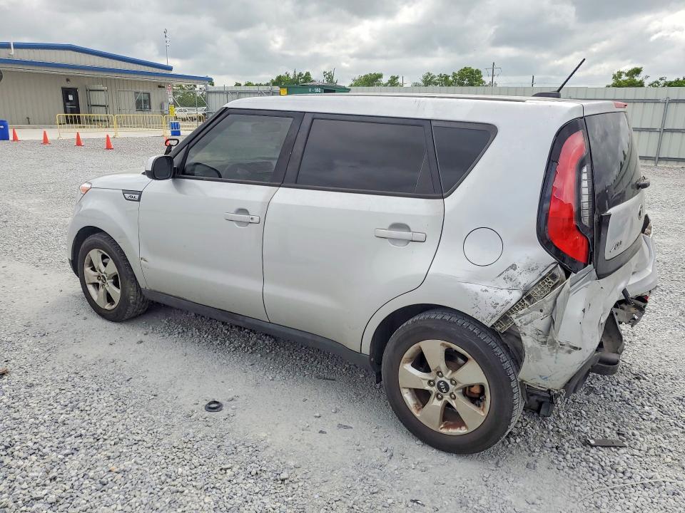 2017 Kia Soul VIN KNDJN2A26H7421659 COPART salvage auction — REAR END, Tx - Salvage Vehicle Title, sold $1,200 on 2026-07-20 (photo 2)