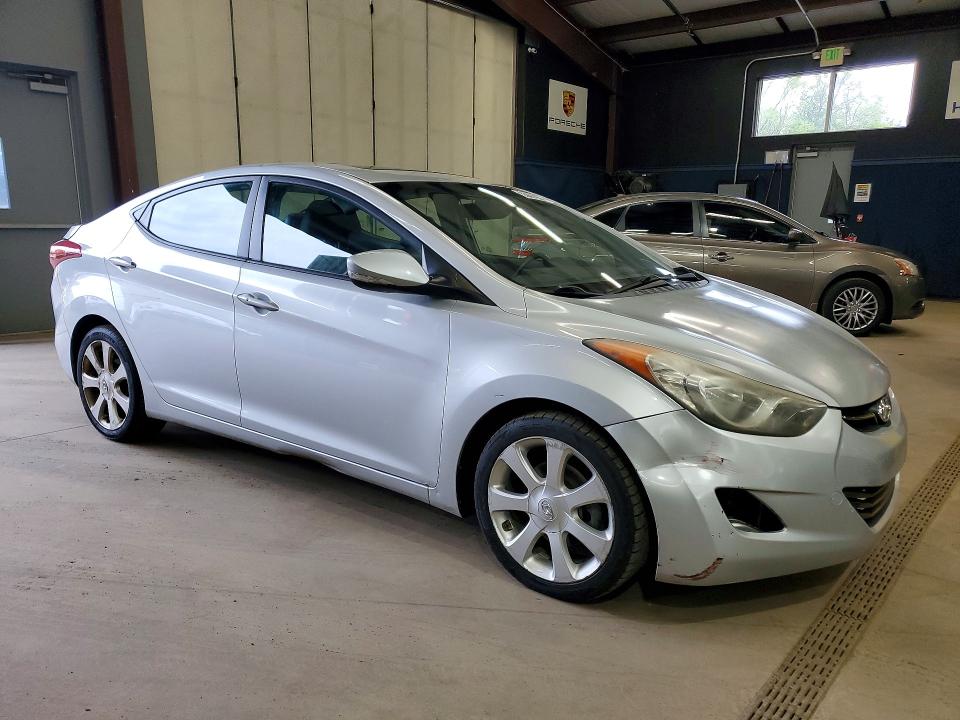 2013 Hyundai Elantra VIN 5NPDH4AE9DH268050 COPART salvage auction — FRONT END, Az - Certificate Of Title, sold $2,500 on 2026-07-03 (photo 4)