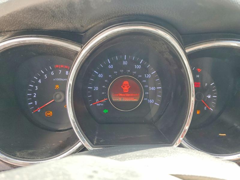 2012 Kia Optima VIN 5XXGM4A75CG031379 COPART salvage auction — FRONT END, Nv - Salvage Title, sold $90 on 2026-07-30 (photo 9)