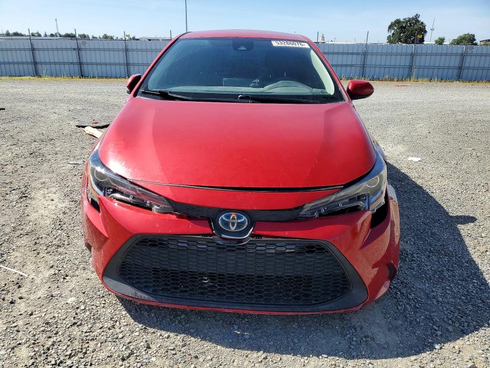 2021 Toyota Corolla VIN JTDEAMDE5MJ016548 COPART salvage auction — FRONT END, CA - SALVAGE CERTIFICATE, sold $4,050 on 2026-07-23 (photo 5)