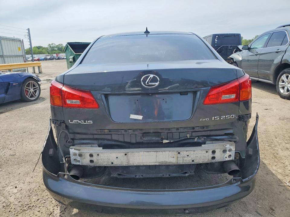 2008 Lexus Is 250 VIN JTHCK262785021369 COPART salvage auction — REAR END, In - Cert Of Title-Salvage Title, sold $675 on 2026-07-06 (photo 6)