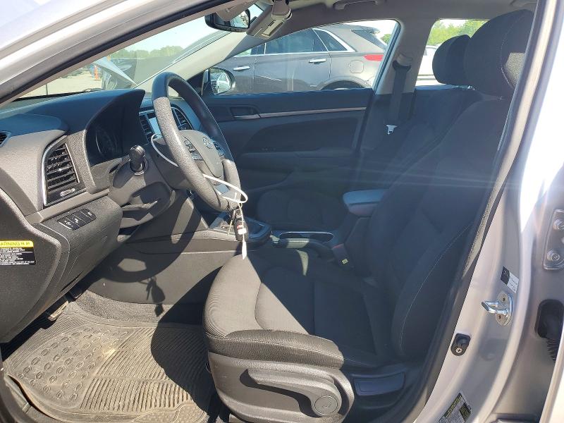 2018 Hyundai Elantra VIN KMHD84LF6JU467804 COPART salvage auction — FRONT END, Mo - Salvage Certificate Of Title, sold $2,050 on 2026-07-17 (photo 7)
