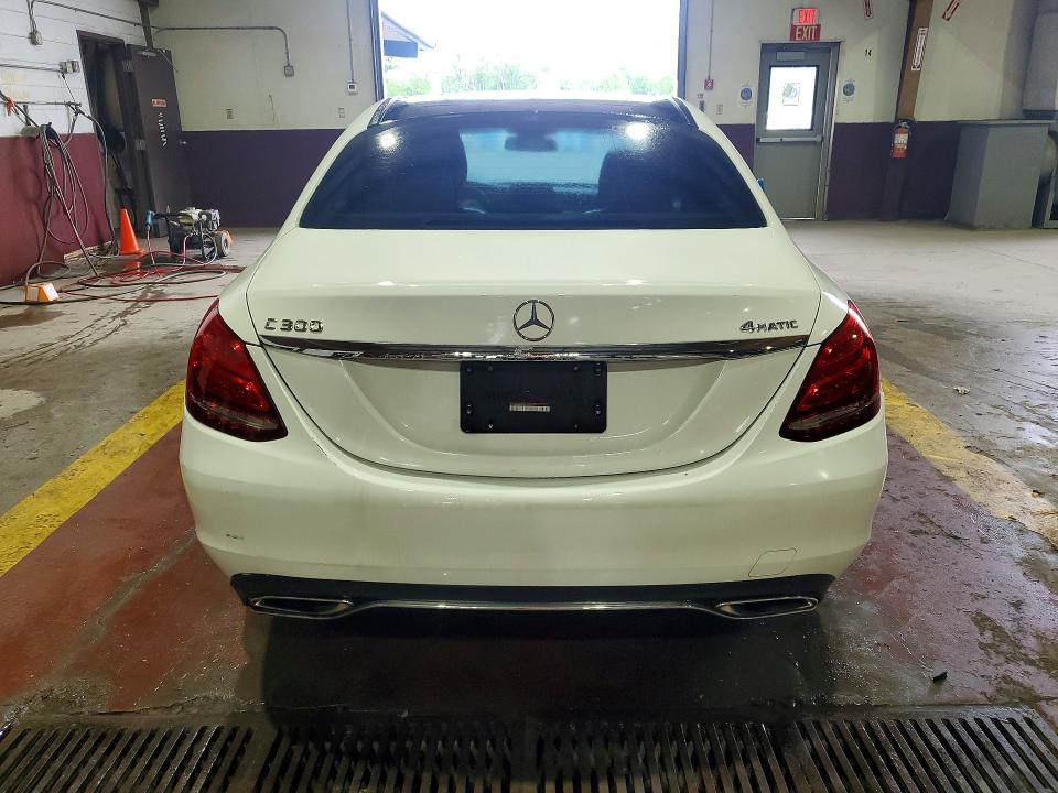 2015 Mercedes-benz C class VIN 55SWF4KB7FU035237 COPART salvage auction — FRONT END, WV - CERTIFICATE OF TITLE, sold $1,400 on 2026-07-09 (photo 6)