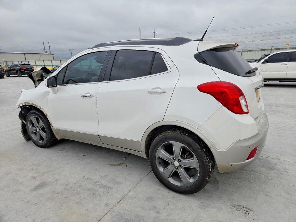 2014 Buick Encore VIN KL4CJBSB4EB736434 COPART salvage auction — FRONT END, Tx - Salvage Vehicle Title, sold $999 on 2026-07-08 (photo 2)