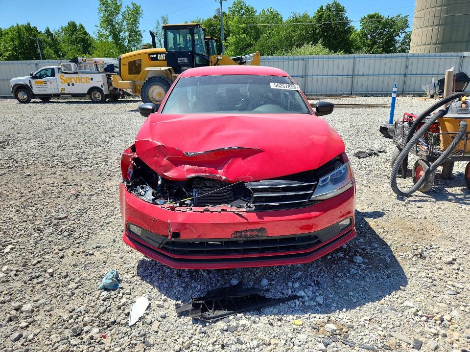 2016 Volkswagen Jetta VIN 3VWD17AJ2GM400435 COPART salvage auction — FRONT END, MI - CERTIFICATE OF TITLE, sold $575 on 2026-07-30 (photo 5)