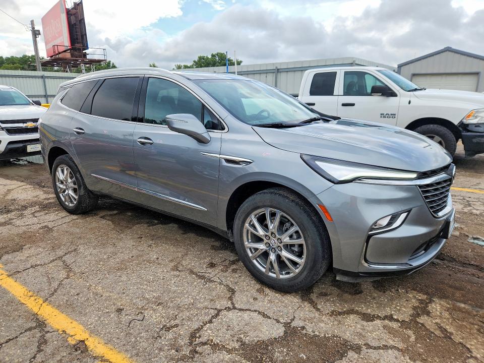 2024 Buick Enclave VIN 5GAERBKW3RJ123521 COPART salvage auction — HAIL, Ks - Cert Of Title-Salvage, sold $18,700 on 2026-07-20 (photo 4)